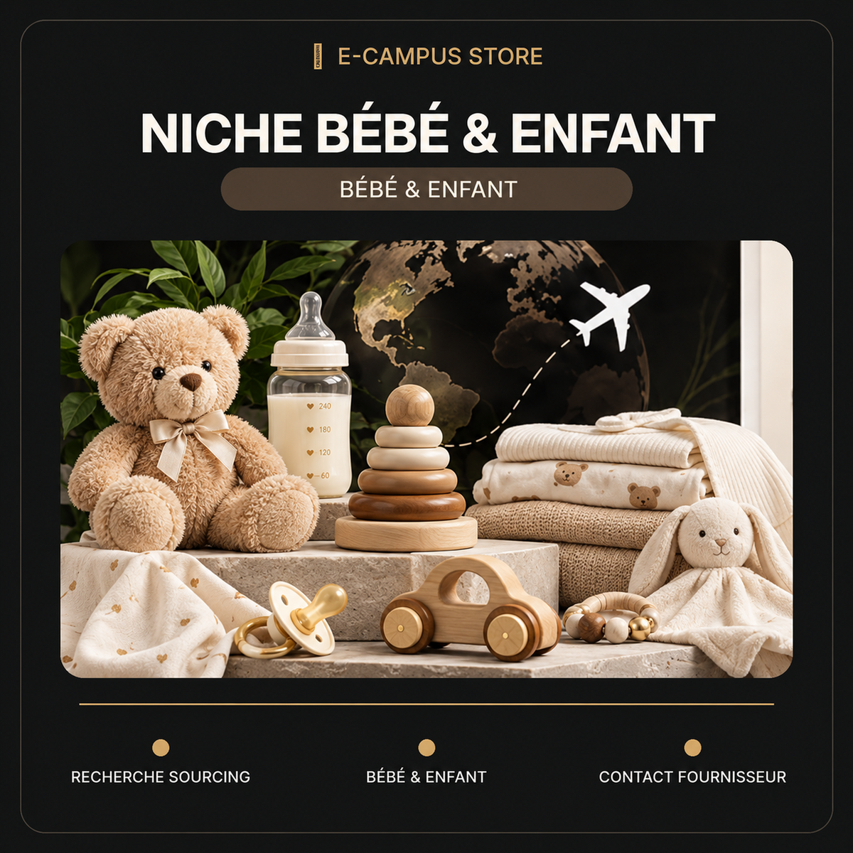 Agent sourcing niche Bébé & Enfant
